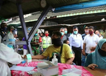 Ratusan Pedagang di Pasar Beran dan Pasar Ngawi Jalani Rapid Test, Begini Hasilnya