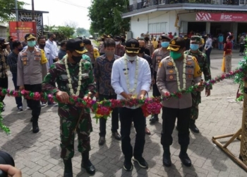 Bupati Ngawi Resmikan Kampung Tangguh COVID-19 Desa Dawu