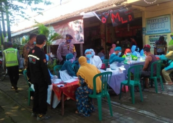 Rapid Test Massal di Pasar Grudo, 1 Pedagang Menunjukkan Hasil Reaktif