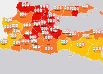 Update Jumlah Kasus COVID-19 Tiap Kabupaten/Kota di Provinsi Jawa Timur per 30 Juni 2020