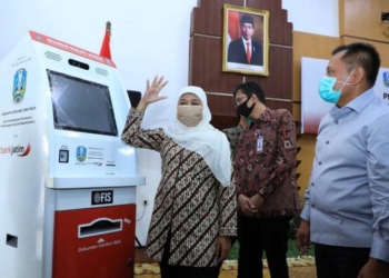 20 Kabupaten/Kota se-Jatim Termasuk Ngawi Menerima Mesin Anjungan Dukcapil Mandiri