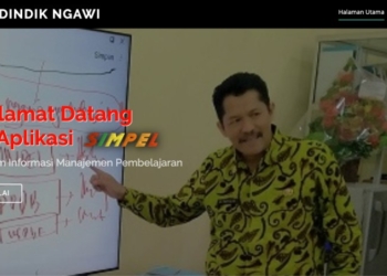 Dinas Pendidikan Segera Luncurkan Aplikasi Simpel untuk Pembelajaran Daring SD dan SMP di Ngawi
