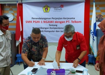 SMK PGRI 1 Ngawi Gandeng Telkom Kembangkan Kompetensi Keahlian Teknik Komputer Jaringan