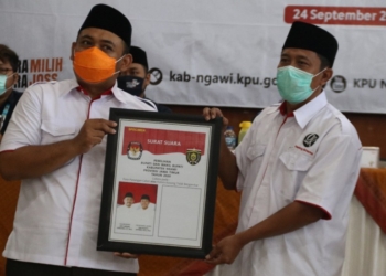 Kotak Kosong dalam Surat Suara Pilbup Ngawi 2020