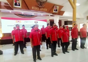 Pengurus KONI Kabupaten Ngawi Dilantik, Faisol Berpesan Koordinasi Terus Ditingkatkan