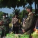 Kue Motif Loreng Menjadi Kado Polres Ngawi untuk Yonarmed 12/Divif 2 Kostrad pada Peringatan HUT ke-75 TNI