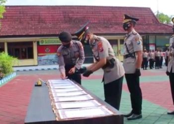 Kapolres : Rotasi Waka dan Dua Kasat Polres Ngawi Adalah untuk Penyegaran dalam Tubuh Polri