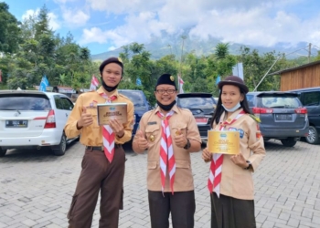 Dua Anggota Pramuka Ngawi Raih Juara Dalam Kegiatan Brain Challenge East Java Green Scout Innovation 2020