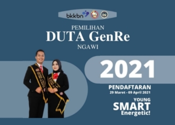 Pendaftaran Peserta Pemilihan Duta Genre Ngawi Tahun 2021 Dibuka Sampai 9 April