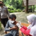 Percepatan, Polres Ngawi Buka Gerai Vaksin di Obyek Wisata Srambang Park