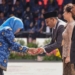 Bupati Ngawi Terima Lencana Emas Jer Basuki Mawa Beya dari Gubernur Khofifah