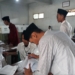 Santri Lirboyo Kediri antusias berikan hak suara
