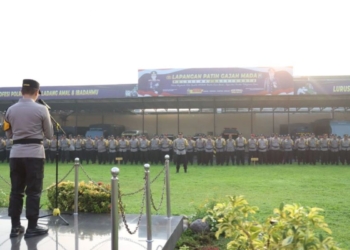 Polres Mojokerto Kota siagakan 422 personel pengamanan TPS