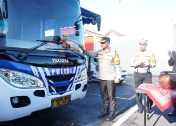 Polres Mojokerto Kota luncurkan bus SIM keliling