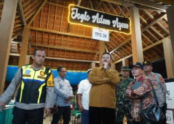 Forkopimda Madiun keliling TPS pastikan kesiapan pemilu lancar