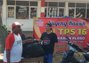 SBY nyoblos Pemilu 2024 di Pacitan