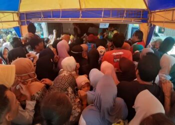 Dijuluki Lumbung Padi Nasional, Warganya Berdesakan Beli Beras Murah