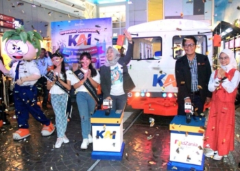 KAI bersama KidZania hadirkan wahana edukasi anak “KAI City Tour Tram”
