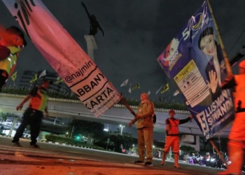 Penertiban Baliho Caleg-Capres di DKI Jelang Pemilu 2024