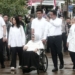 Tangis Pendukung Pecah Iringi Anies Tinggalkan Posko Pemenangan