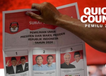 Hasil Akhir Quick Count Pilpres 2024 Versi LSI Seluruh Indonesia
