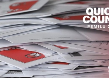 PDIP Unggul, PKS Naik Kelima