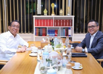 Pratikno Duduk Bareng Azwar Anas Matangkan Skenario ASN Pindah ke IKN