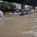 Banjir di Cempaka Putih, Motor Mogok hingga Macet Parah