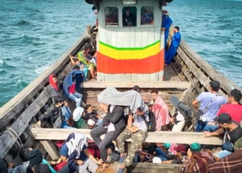 28 TKI Ilegal Pulang dari Malaysia Ditangkap di Perairan Kepri