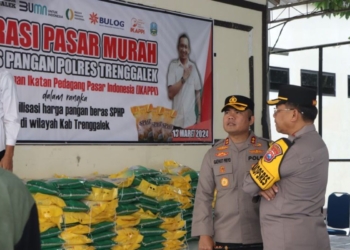 Satgas Pangan Trenggalek gelar operasi pasar