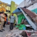 Lima bangunan di Surabaya roboh terdampak gempa