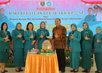 Peringatan Hari Kesatuan Gerak PKK ke-52 dan Jambore PKK Kabupaten Ngawi Tahun 2024