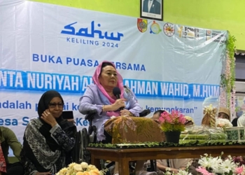 Sinta Nuriyah buka puasa bersama di Ledokombo Jember