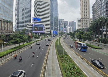 Jalanan Jakarta Lengang di Hari Pertama Puasa Ramadan 2024