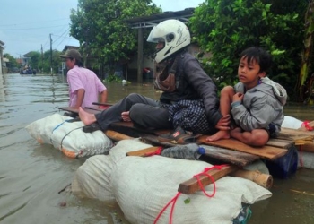 Penampakan Banjir Meluas di Kudus Jawa Tengah