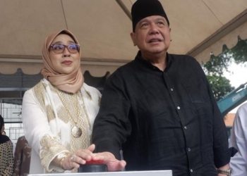 CT dan Anita Tanjung Groundbreaking Masjid CT Arsa, Kapasitas 5 Ribu