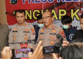 Polisi Surabaya amankan dua pemuda edarkan uang palsu