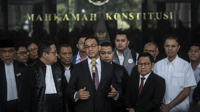 AMIN Minta MK Hadirkan 4 Menteri Jadi Saksi Sidang Sengketa Pilpres