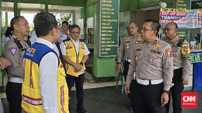 Korlantas Polri Siapkan Buffer Zone Tol Merak saat Mudik Lebaran 2024