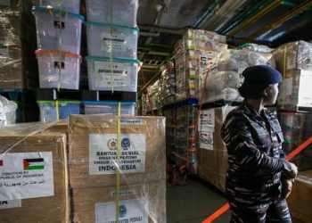 TNI Pastikan Bantuan 242 Ton Sudah Diterima Korban Gaza