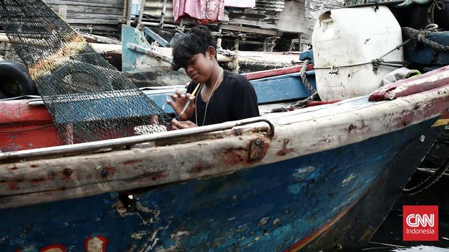 Rona Kehidupan Kampung Nelayan di Pesisir Utara Jakarta