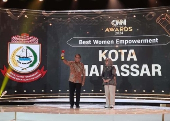 Kota Makassar Sabet Penghargaan Best Woman Empowerment