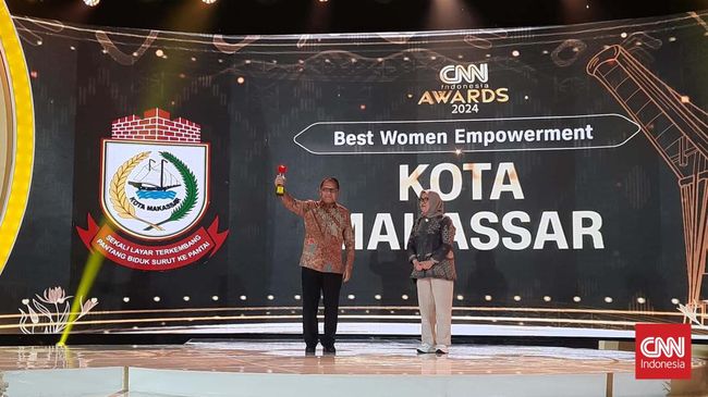 Kota Makassar Sabet Penghargaan Best Woman Empowerment