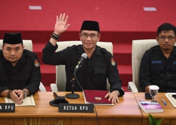 Momen Suara Ketua KPU Bergetar saat Bacakan Pemenang Pilpres 2024