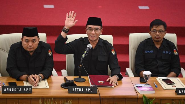 Momen Suara Ketua KPU Bergetar saat Bacakan Pemenang Pilpres 2024