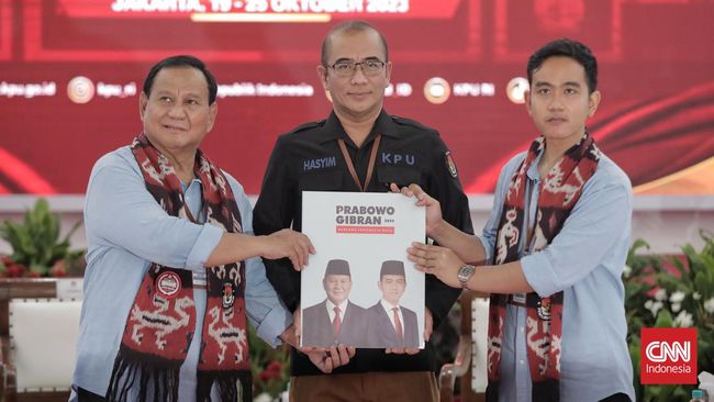 Prabowo-Gibran Resmi Menang Pilpres 1 Putaran, Unggul di 36 Provinsi