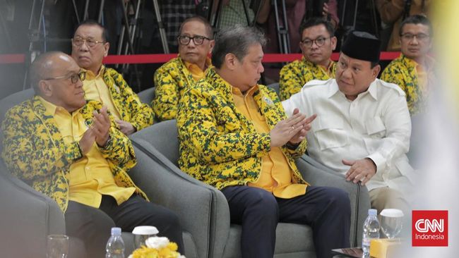 Airlangga Sebut Prabowo Bakal Bahas Nomenklatur Kabinet Bareng KIM