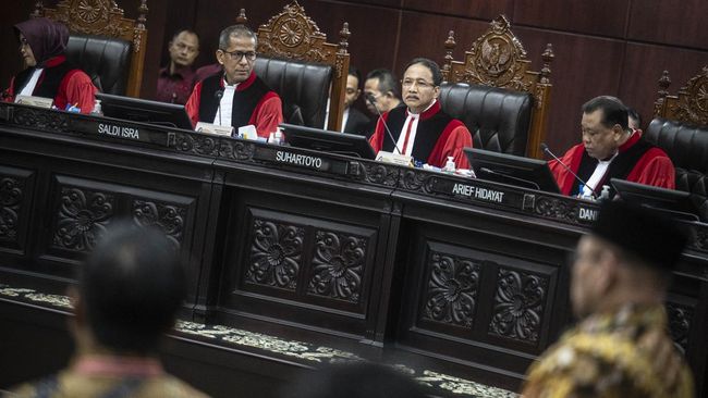 Rangkaian Agenda Sidang Sengketa Pilpres 2024 di MK
