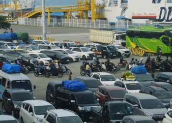 Polres Lampung Terjunkan 500 Personel Amankan Arus Mudik di Bakauheni