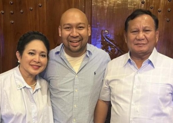 Hari Pertama Puasa, Prabowo Unggah Foto Makan Bareng Titiek & Didit